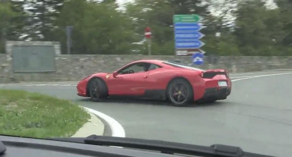 specile maddd 600x323 at Ferrari 458 Speciale Driver Goes Nuts on Public Roads