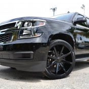 DUB Tahoe 4 175x175 at Murdered Out Chevrolet Tahoe by MC Customs and DUB
