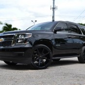 DUB Tahoe 6 175x175 at Murdered Out Chevrolet Tahoe by MC Customs and DUB