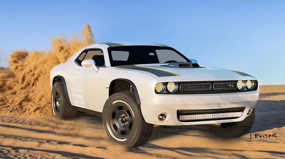 Dodge Challenger Untamed 1 at Dodge Challenger A/T Untamed Design Study
