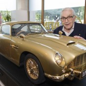 Gold Aston Martin DB5 1 175x175 at Gold Aston Martin DB5 Scale Model to be Auctioned 