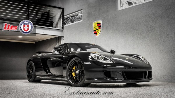 HRE CGT 0 600x337 at Black on Black HRE Wheels Porsche Carrera GT 