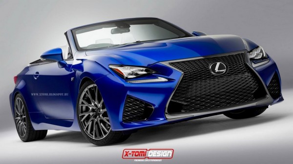 Lexus RC F Convertible 600x337 at Lexus RC F Convertible Rendering Emerges
