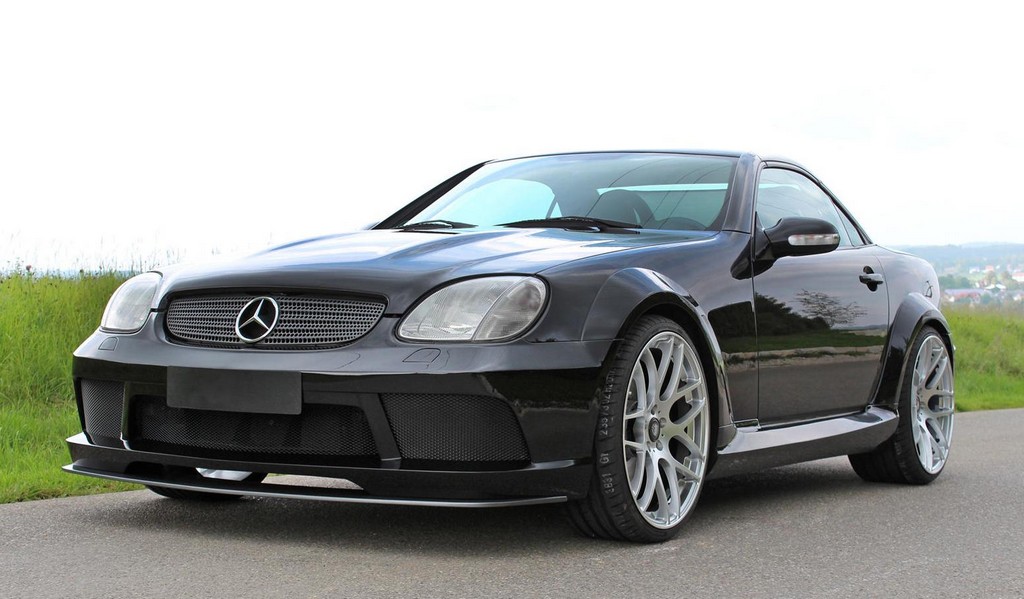 Lumma Mercedes SLK 0 at Lumma Mercedes SLK R170 Is a Blast from the Past