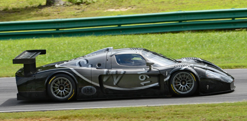 Maserati MC12 GT1 at VIR at Maserati MC12 GT1 Filmed in Action at VIR
