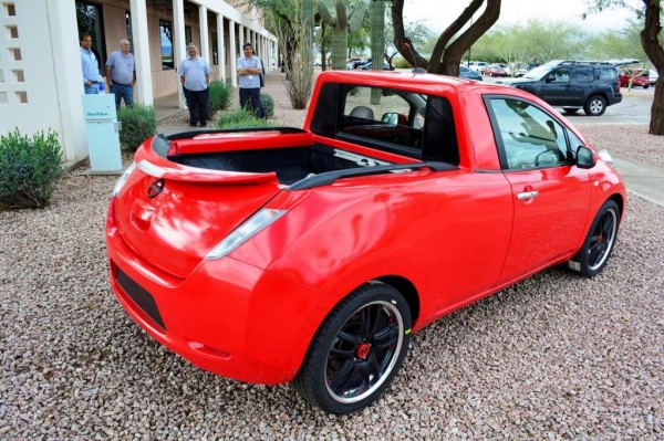 Nissan Sparky 2 600x399 at Nissan Sparky Is the Lovechild of a LEAF and a Frontier!