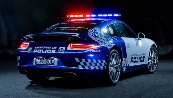Porsche 911 Police Car 0 0 600x342 at Australian Police Shows Off Their Porsche 911 