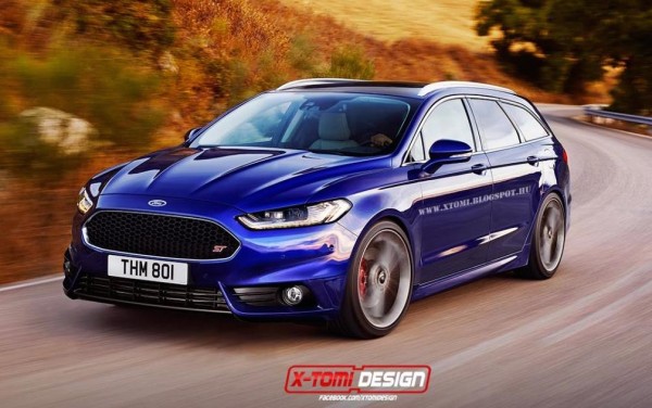 2015 Ford Mondeo ST 2 600x376 at Renderings: 2015 Ford Mondeo ST 