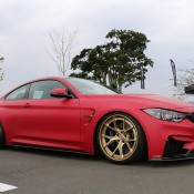 Access Evolution m4 9 175x175 at Access Evolution Matte Red BMW M4 with HRE Wheels