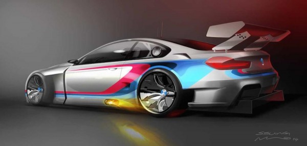 BMW M6 GT3 2 600x286 at BMW M6 GT3 Previewed   Looks Sick!