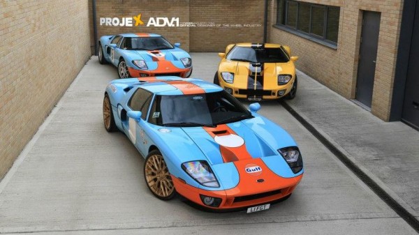 Ford GT Triplets 0 600x337 at Gallery: Ford GT Triplets