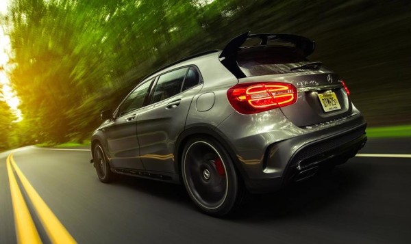 GLA 45 AMG 0 600x357 at Gallery: Mercedes GLA 45 AMG in the Woods