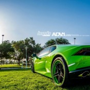 Huracan on ADV1 4 175x175 at Treat for the Eyes: Green Lamborghini Huracan on ADV1 Wheels 