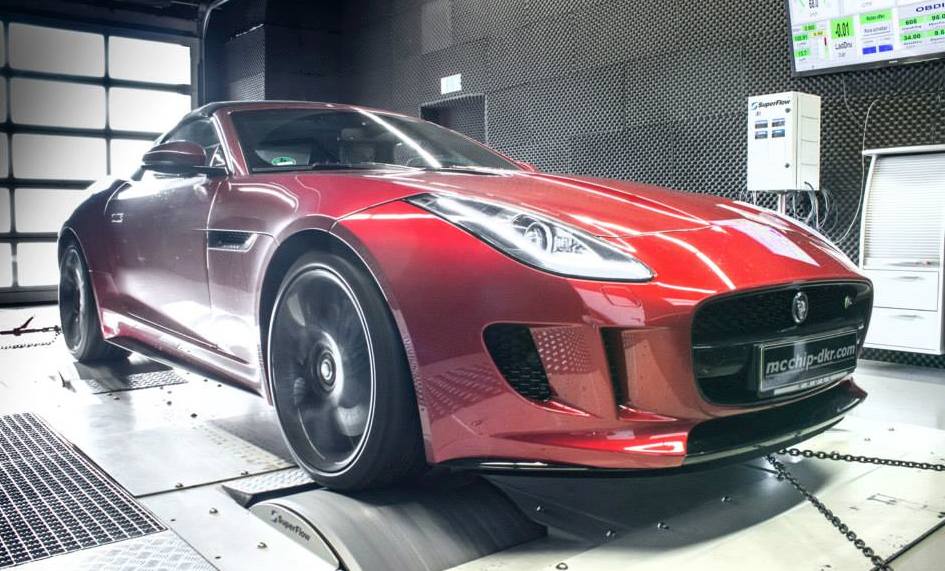 Jaguar F Type Mcchip 0 at 560 hp Jaguar F Type V8S by Mcchip DKR