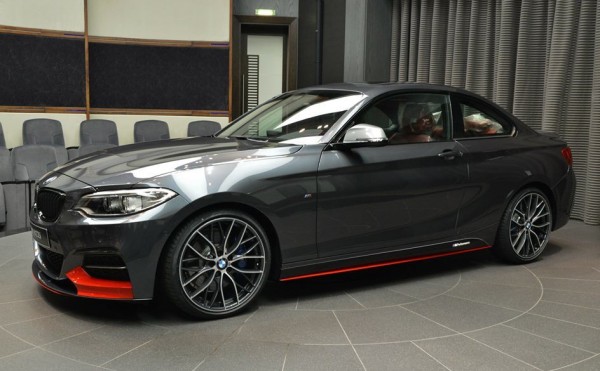 M235i with M Performance 0 600x371 at Unique BMW M235i M Performance Kit in Abu Dhabi