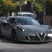 Matte Grey 4C 4 175x175 at Thing of Beauty: Matte Grey Alfa Romeo 4C