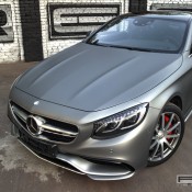 Matte Grey S63 Coupe 4 175x175 at Matte Grey Mercedes S63 AMG Coupe by Re Styling