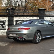 Matte Grey S63 Coupe 5 175x175 at Matte Grey Mercedes S63 AMG Coupe by Re Styling