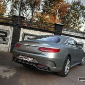 Matte Grey S63 Coupe 6 175x175 at Matte Grey Mercedes S63 AMG Coupe by Re Styling