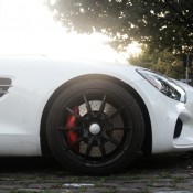 White Mercedes AMG GT 7 175x175 at White Mercedes AMG GT Spotted with Bits Missing