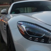 White Mercedes AMG GT 9 175x175 at White Mercedes AMG GT Spotted with Bits Missing