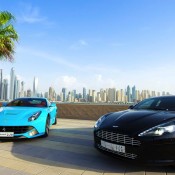 blue f12 5 175x175 at Gallery: Baby Blue Ferrari F12 in Dubai