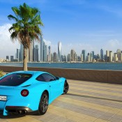 blue f12 8 175x175 at Gallery: Baby Blue Ferrari F12 in Dubai