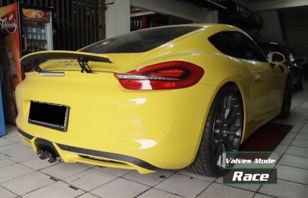 cayman AT 600x387 at Must Hear: Porsche Cayman with Armytrix Exhaust