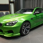 custom gran coupe 2 175x175 at Unique Java Green BMW M6 Gran Coupe in Abu Dhabi