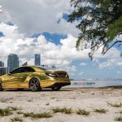 gold cls 9 175x175 at Gold Mercedes CLS63 AMG by MC Customs