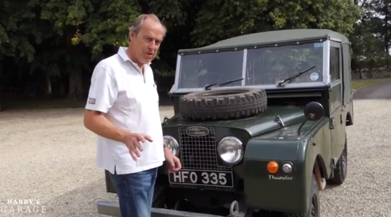 harrys garage at Land Rover Series 1 at Harry’s Garage