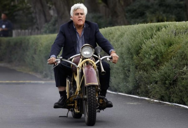 leno car show 600x411 at Jay Leno’s Garage Comes to TV on CNBC
