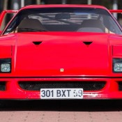 mansell f40 1 175x175 at Nigel Mansell Owned Ferrari F40 Sells for $870K