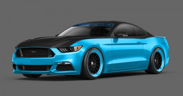 petty mustang 600x315 at SEMA Preview: 2015 Mustang by GAS and Petty’s Garage 