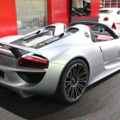 silver 918 5 175x175 at Silver Porsche 918 Spyder at Alain Class Motors