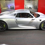 silver 918 6 175x175 at Silver Porsche 918 Spyder at Alain Class Motors