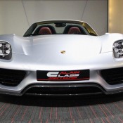 silver 918 8 175x175 at Silver Porsche 918 Spyder at Alain Class Motors