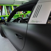 targa matte 3 175x175 at Porsche 991 Targa Looks Mean in Matte Black