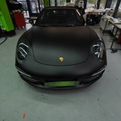 targa matte 8 175x175 at Porsche 991 Targa Looks Mean in Matte Black