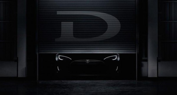 tesla D 600x322 at Tesla D Teased by Elon Musk for October 9 Debut