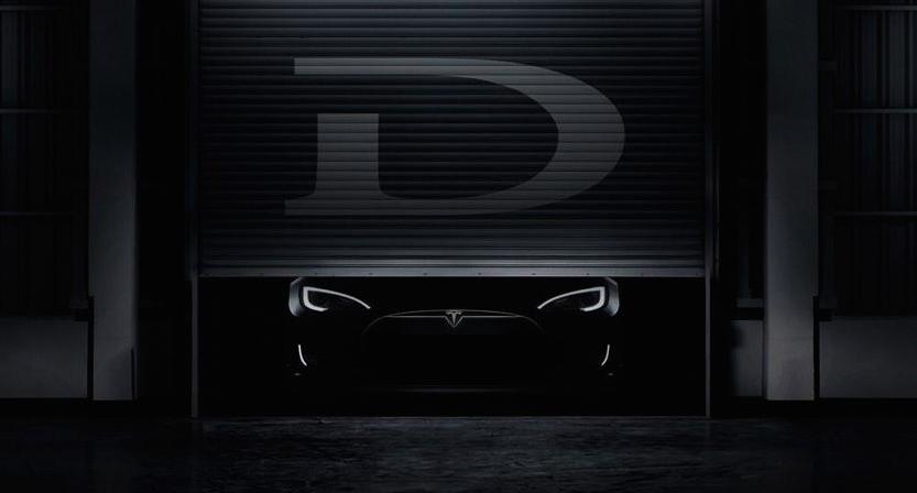 tesla D at Tesla D Teased by Elon Musk for October 9 Debut