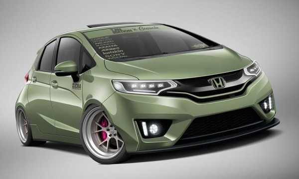 tjin fit 0 600x359 at SEMA Preview: Tjin Edition Honda Fit Wide Body