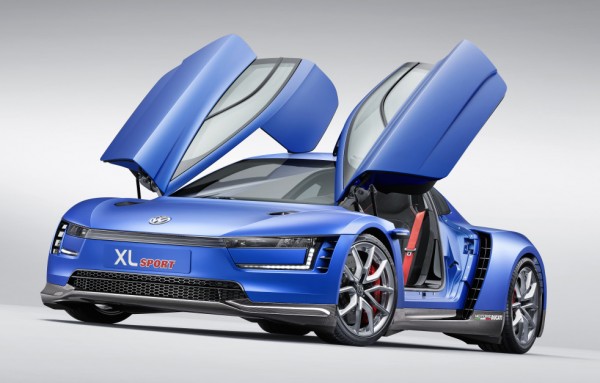 volkswagen xl1 sport 0 600x383 at Paris 2014: Volkswagen XL Sport