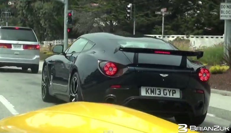 zagato V12 at Sweet Sounding Aston Martin V12 Zagato Spotted on the Road