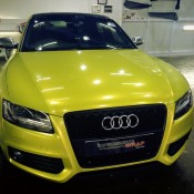 Audi S5 Sportback lime 2 175x175 at Audi S5 Sportback Wrapped in Lime Yellow