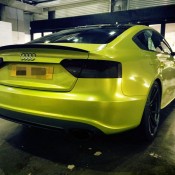 Audi S5 Sportback lime 9 175x175 at Audi S5 Sportback Wrapped in Lime Yellow