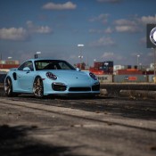 Baby Blue 991 Turbo 6 175x175 at Baby Blue 991 Turbo S on HRE Wheels