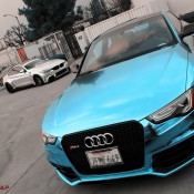 Blue Chrome Audi Rs5 10 175x175 at Audi RS5 Wrapped in Ice Blue Chrome