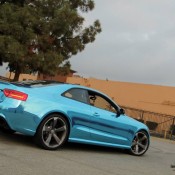 Blue Chrome Audi Rs5 9 175x175 at Audi RS5 Wrapped in Ice Blue Chrome