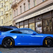 Blue Porsche 991 GT3 1 175x175 at Blue Porsche 991 GT3 Spotted in Czech Republic